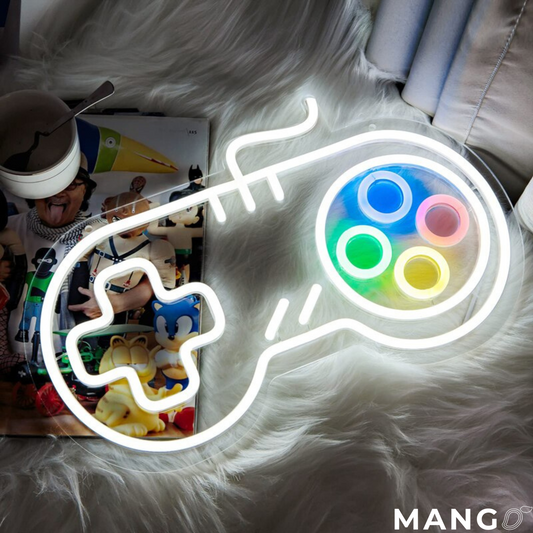 Multi-Color Game Controller LED Neon Sign