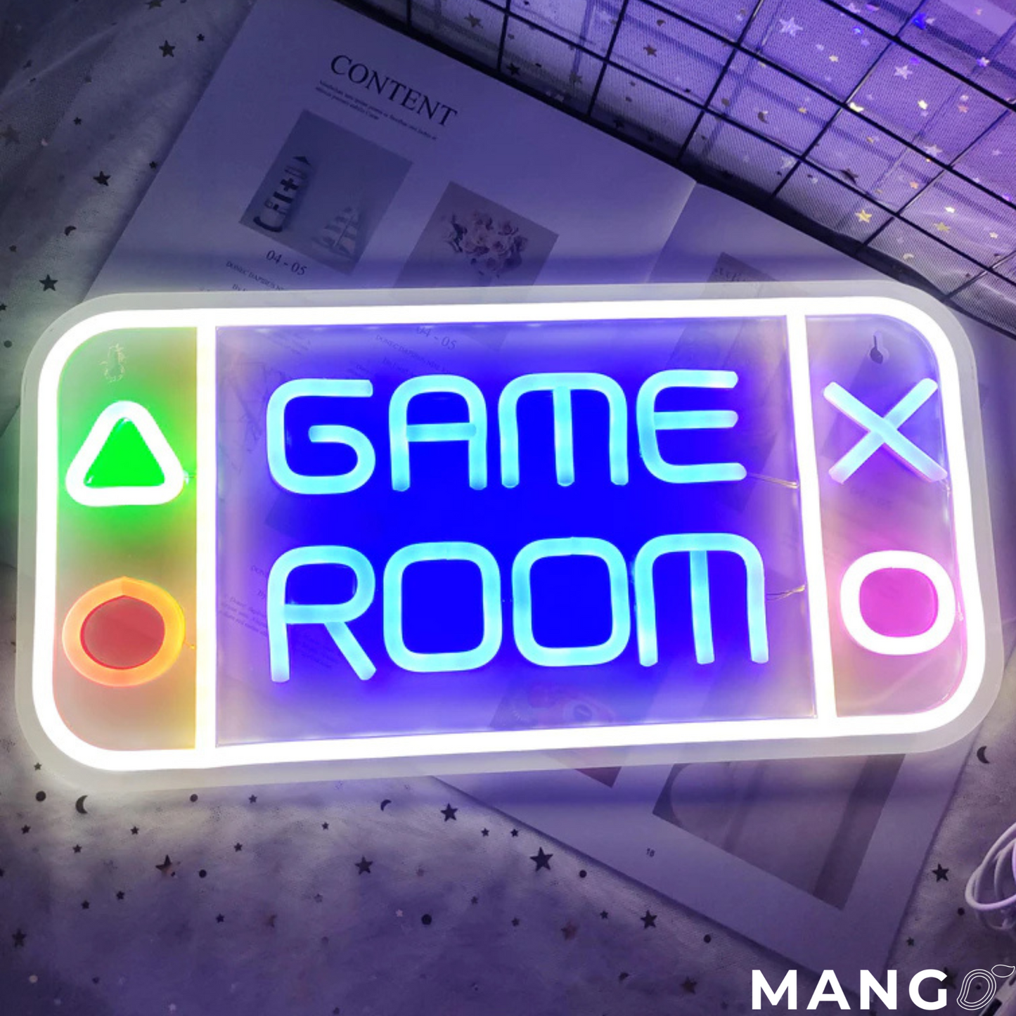 Official Game Room™ Gaming LED Neon Sign