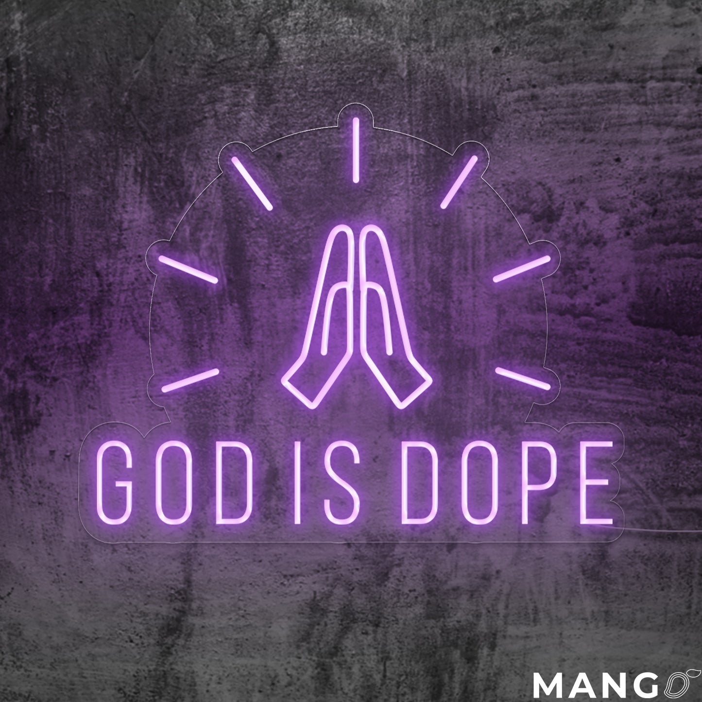 God is Dope LED Neon Sign