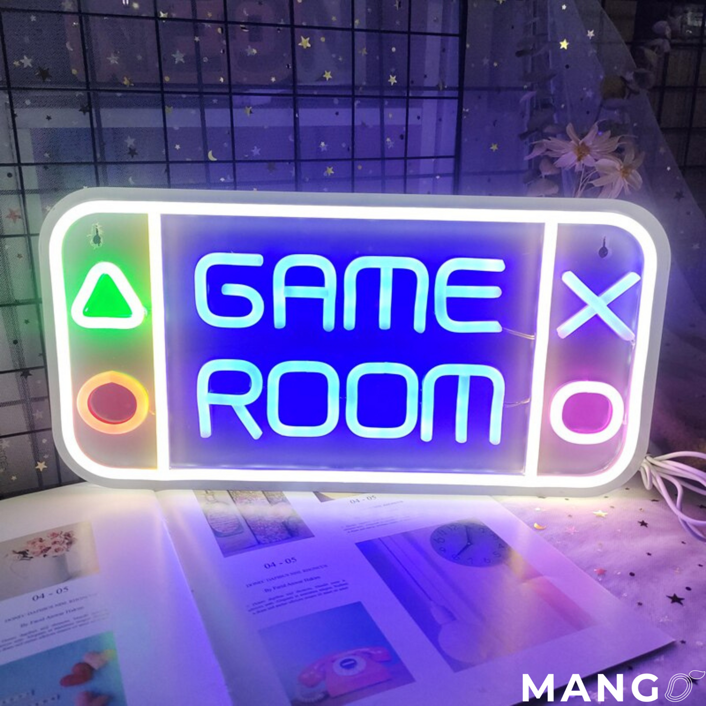 Official Game Room™ Gaming LED Neon Sign