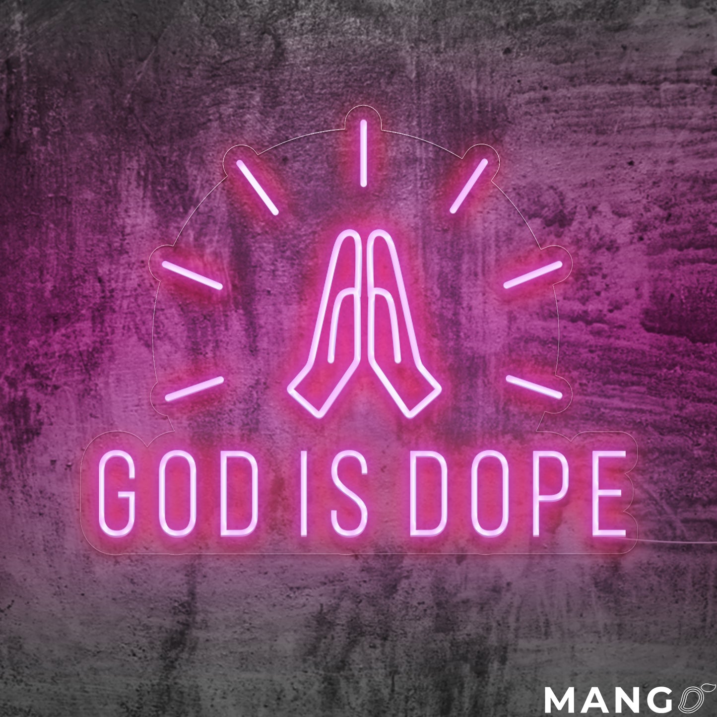 God is Dope LED Neon Sign