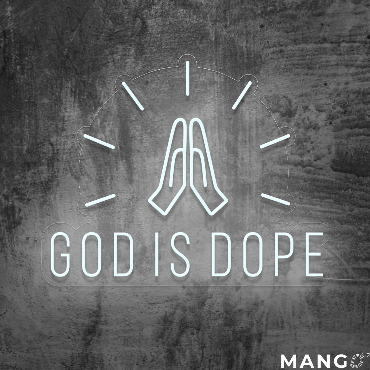 God is Dope LED Neon Sign