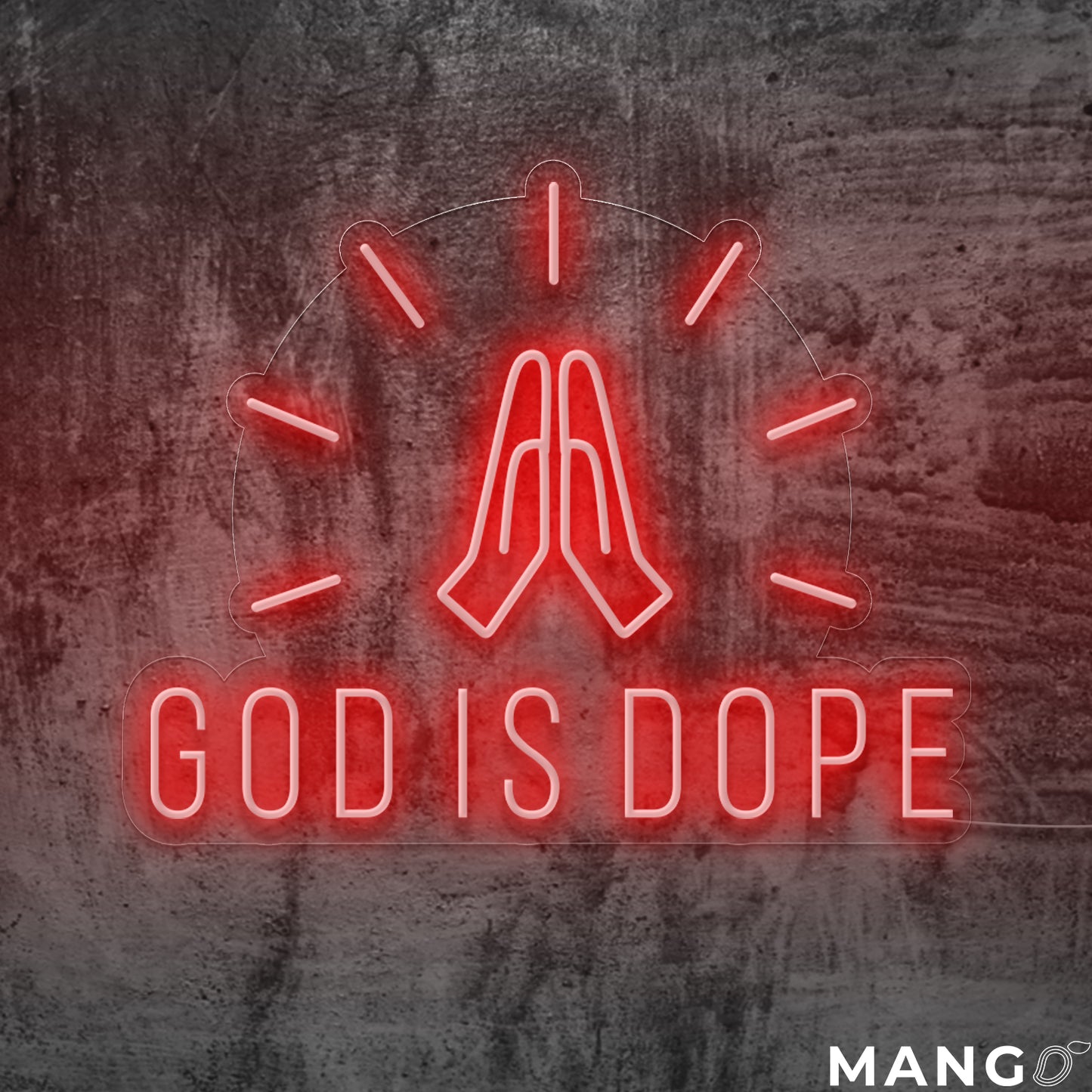 God is Dope LED Neon Sign