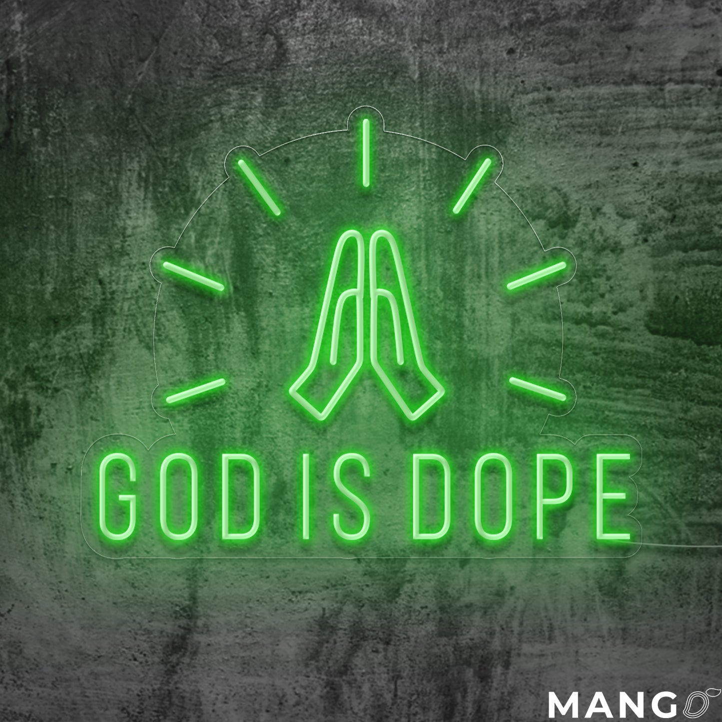 God is Dope LED Neon Sign