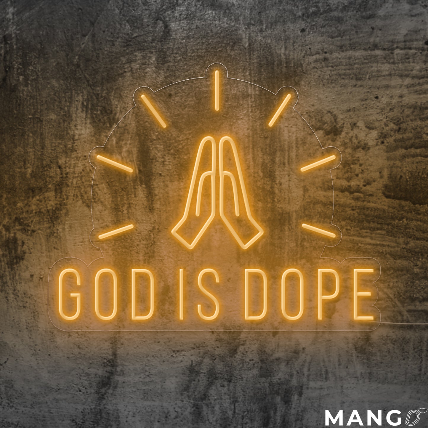 God is Dope LED Neon Sign