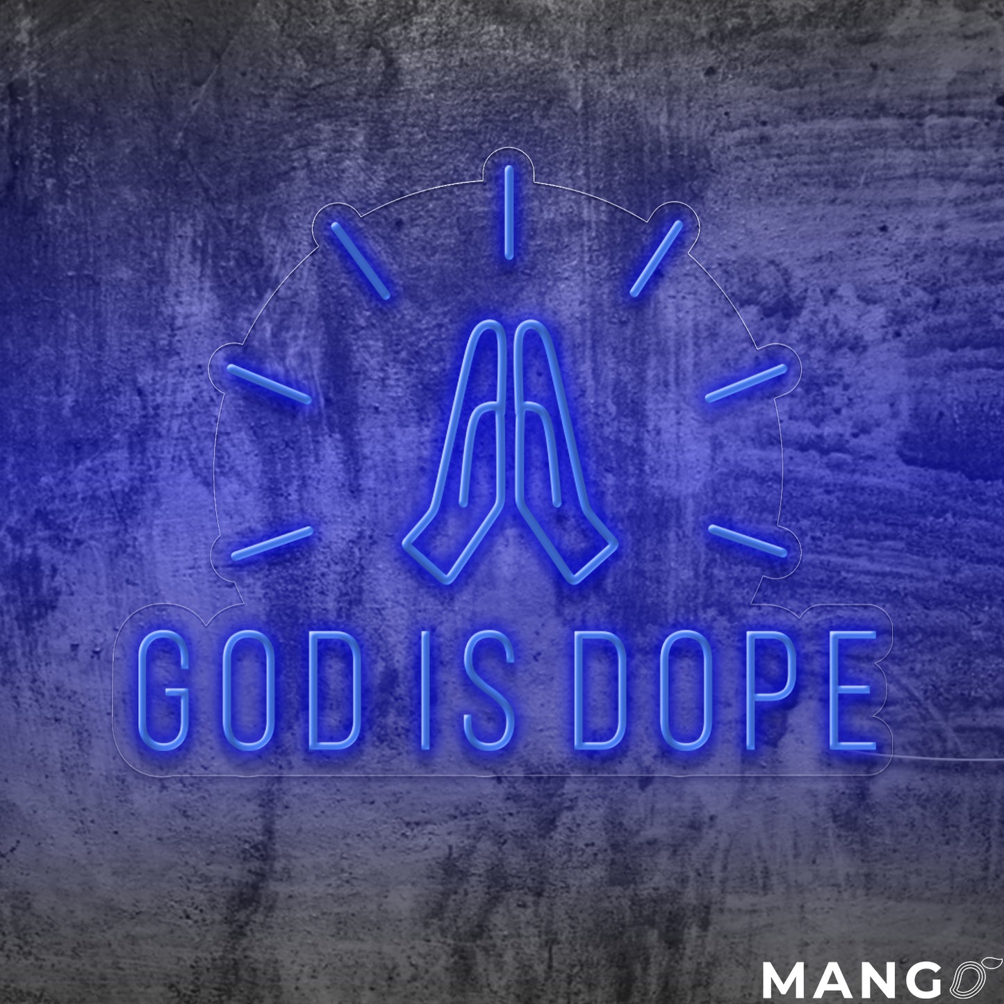 God is Dope LED Neon Sign