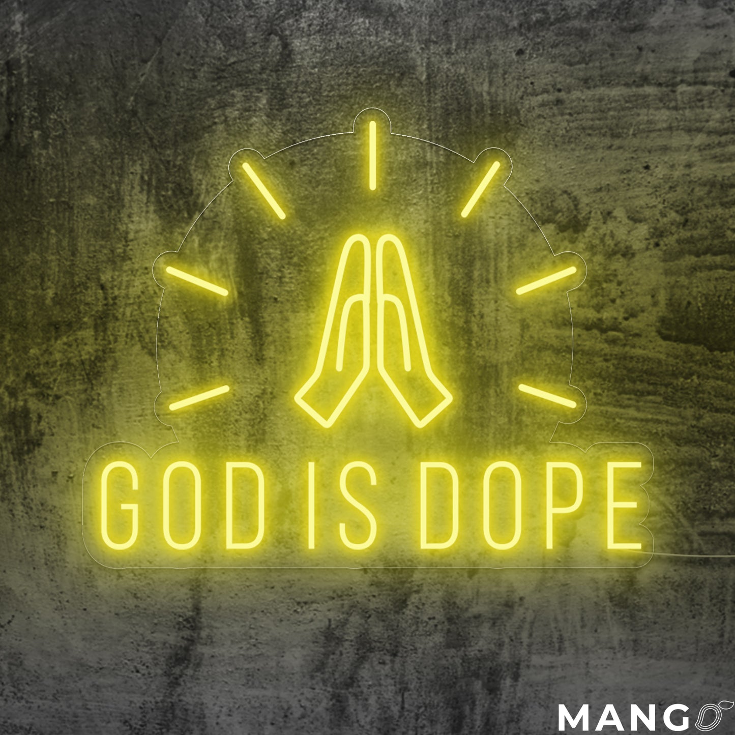 God is Dope LED Neon Sign