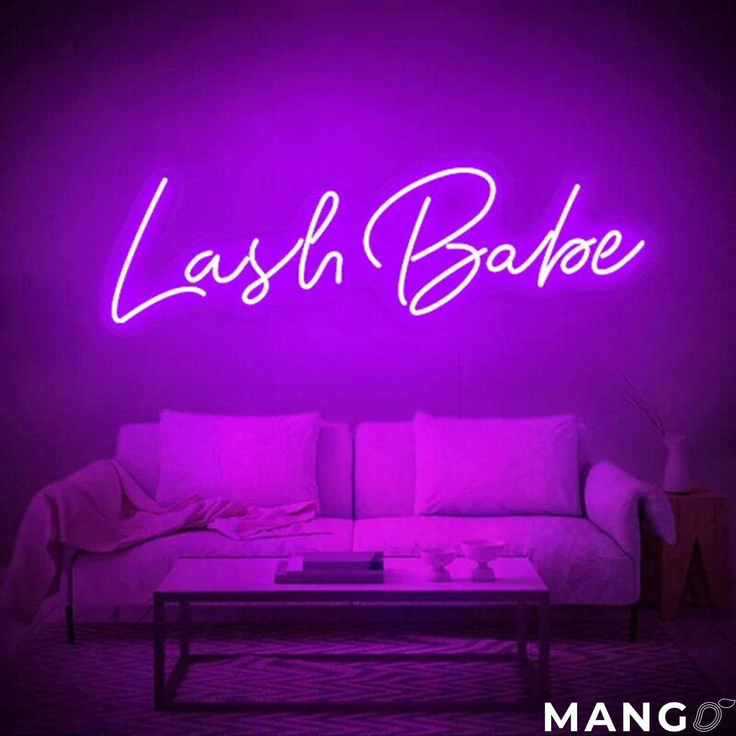 Lash Babe ™ LED Neon Sign for Beauty Salons