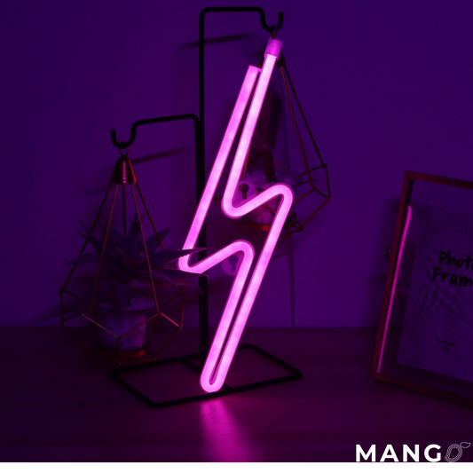 Lightning Strike LED Neon Sign - Mini