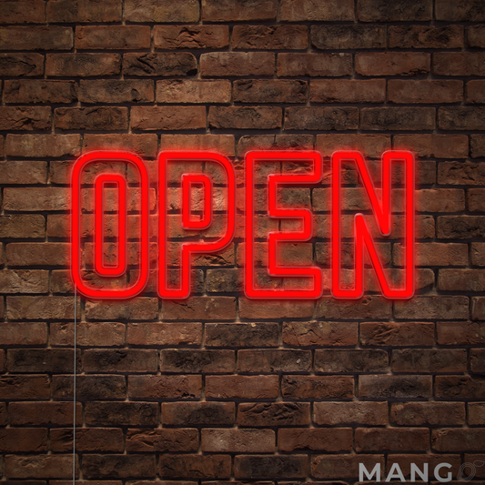 Super Bright LED Neon Open Sign For Business - Pick Your Size - Classic™