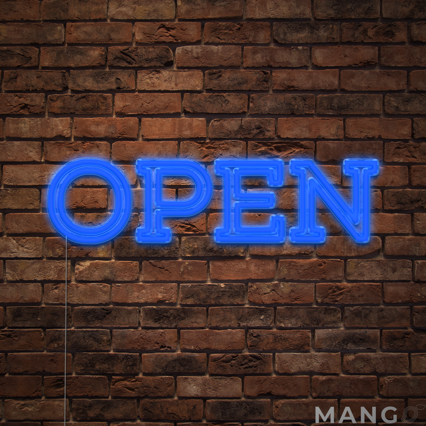 Classy™ LED Neon Open Sign For Business - with Remote Dimmer