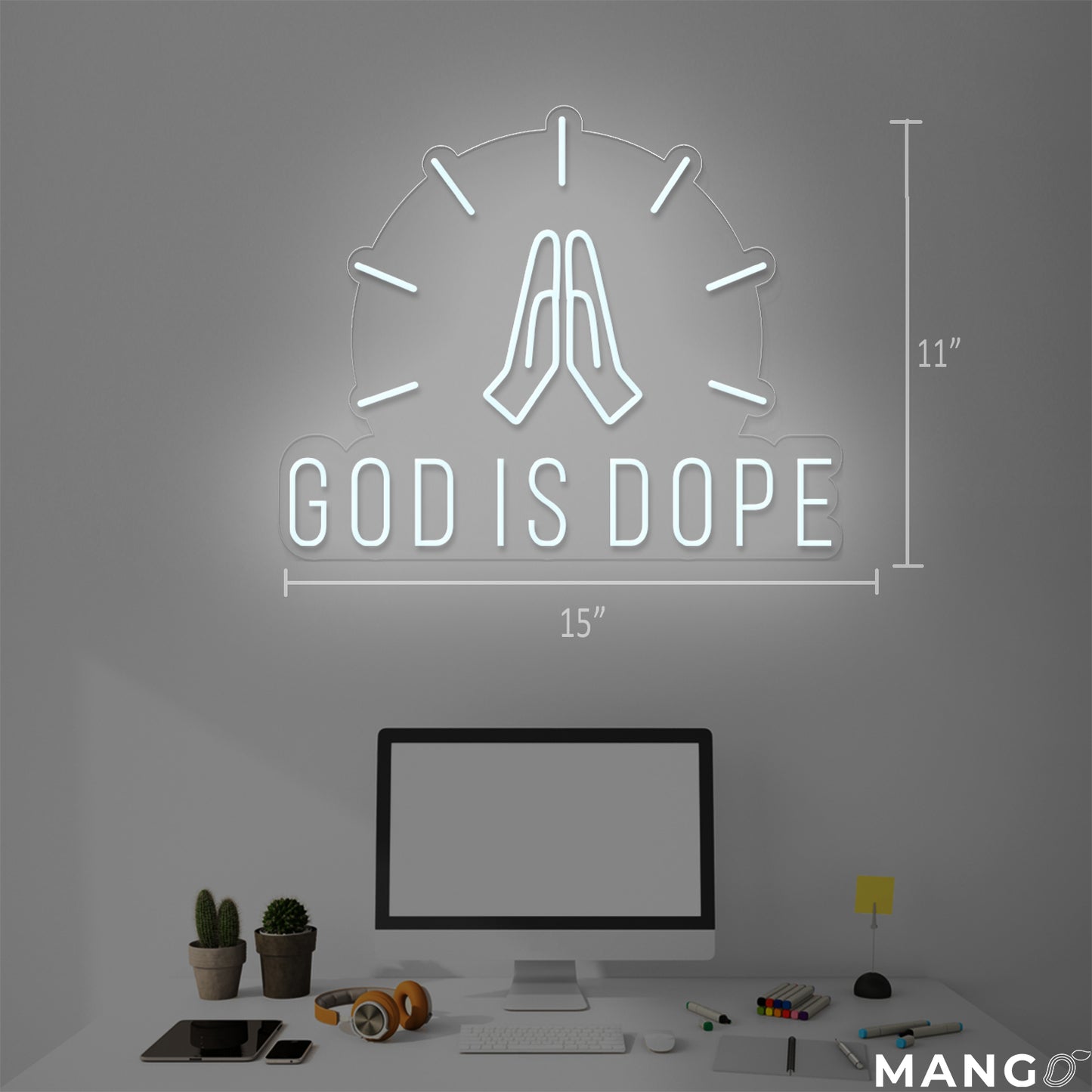 God is Dope LED Neon Sign