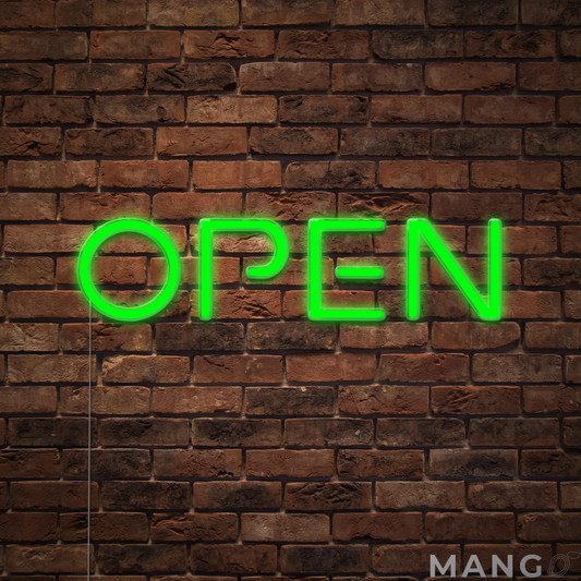 Super Bright XL LED Neon Open Sign for Business