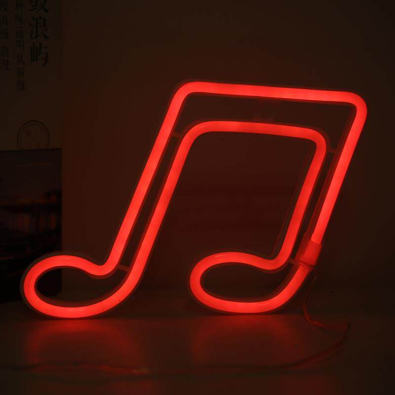 Music Eighth Note LED Neon Sign - Mini