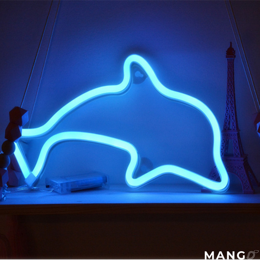 Dolphin LED Neon Sign - Mini