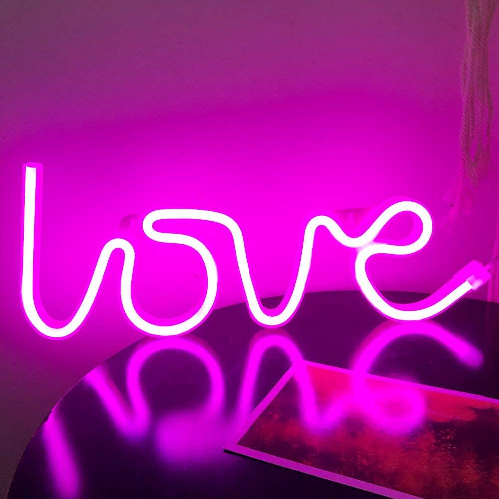 Love LED Neon Sign - Mini