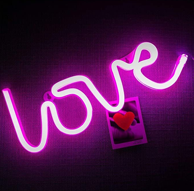 Love LED Neon Sign - Mini