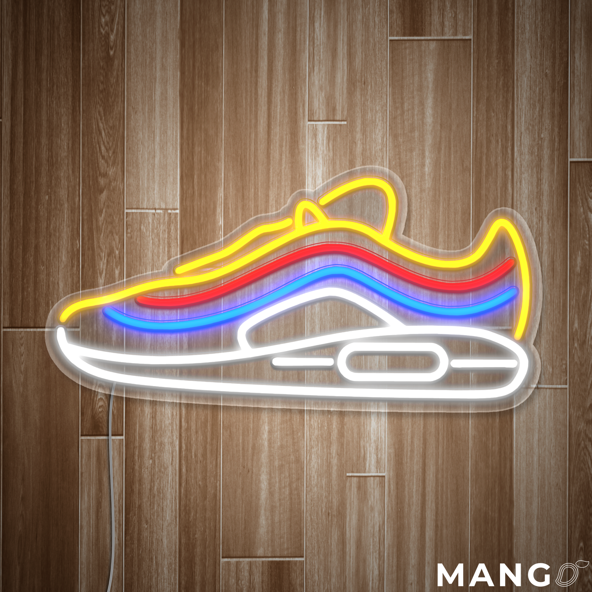 Air max neon light best sale