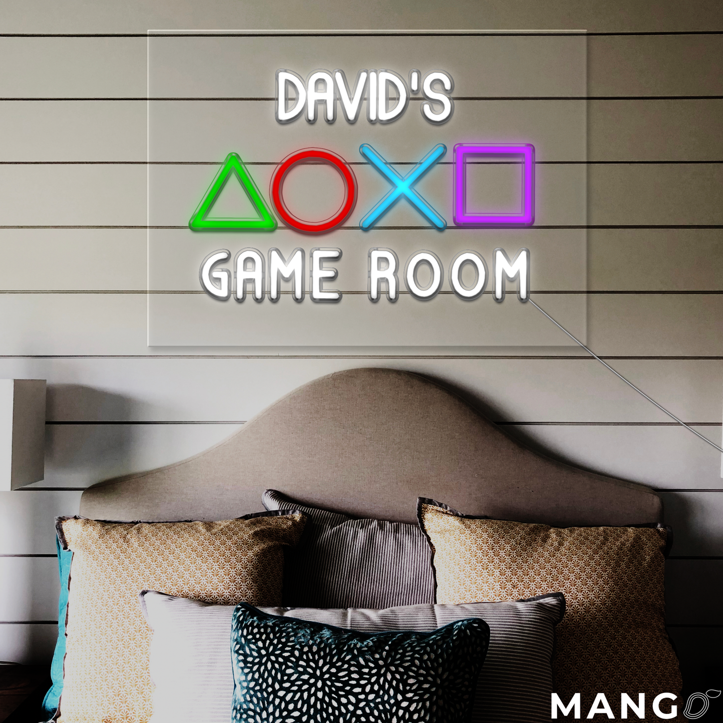 Custom Name Gaming Room LED Neon Sign For Kids Room