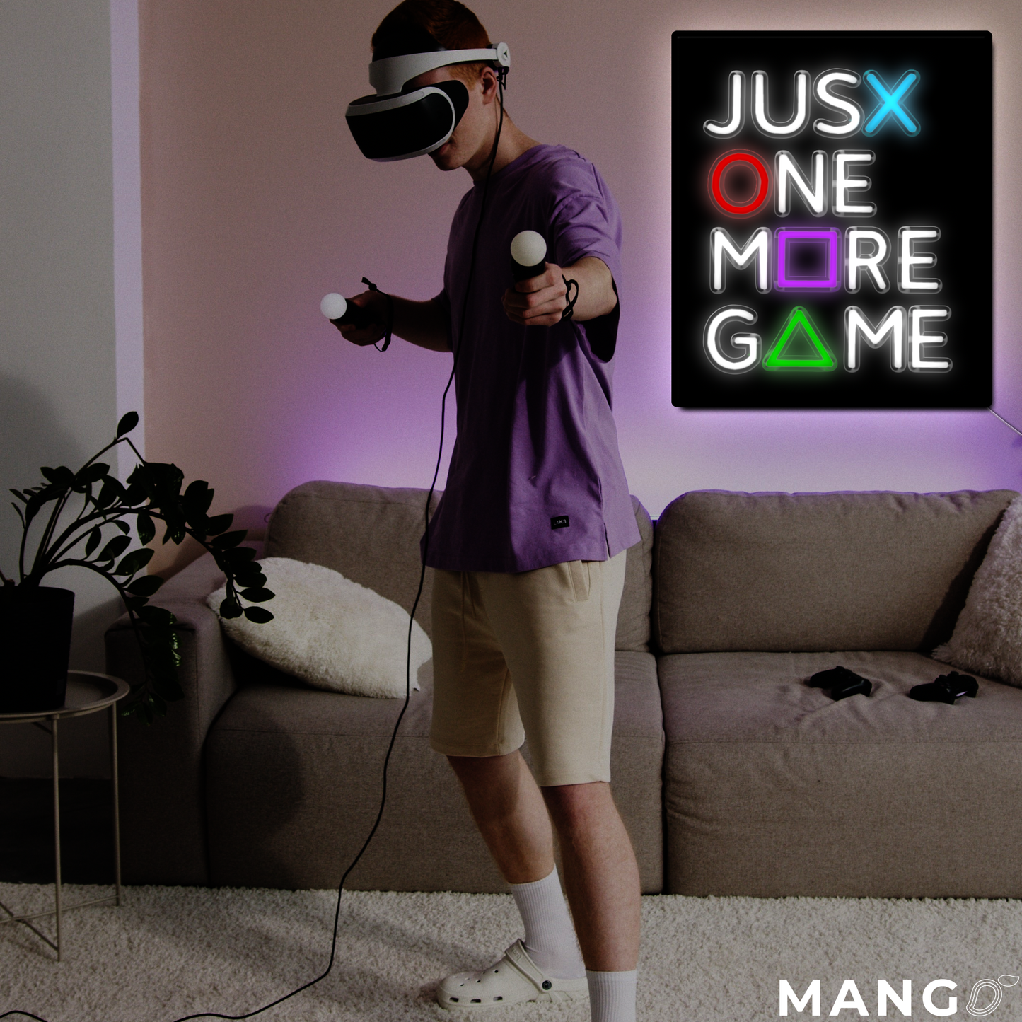 Just One More Game Gaming LED Neon Sign