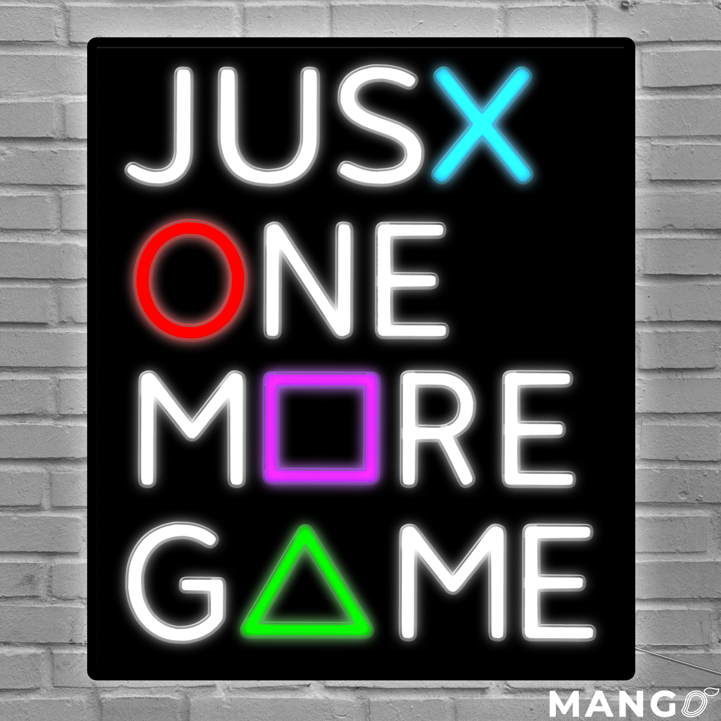 Just One More Game Gaming LED Neon Sign