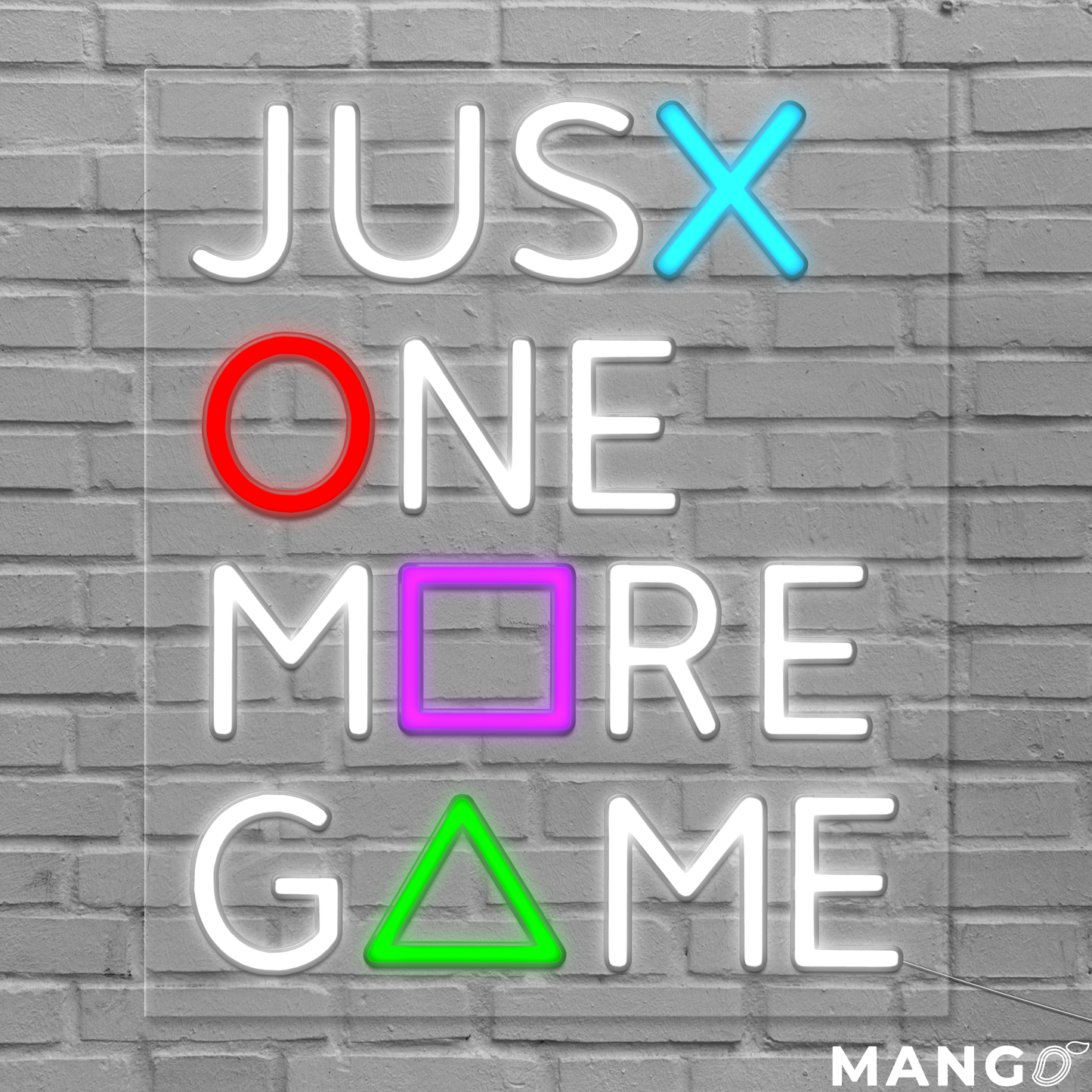 Just One More Game Gaming LED Neon Sign