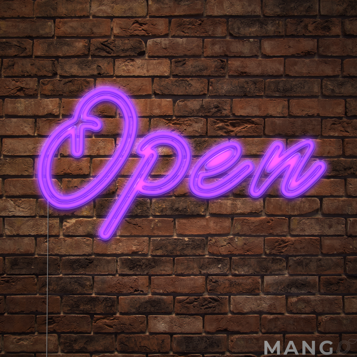 Signature 2™ Open Neon Sign for Business