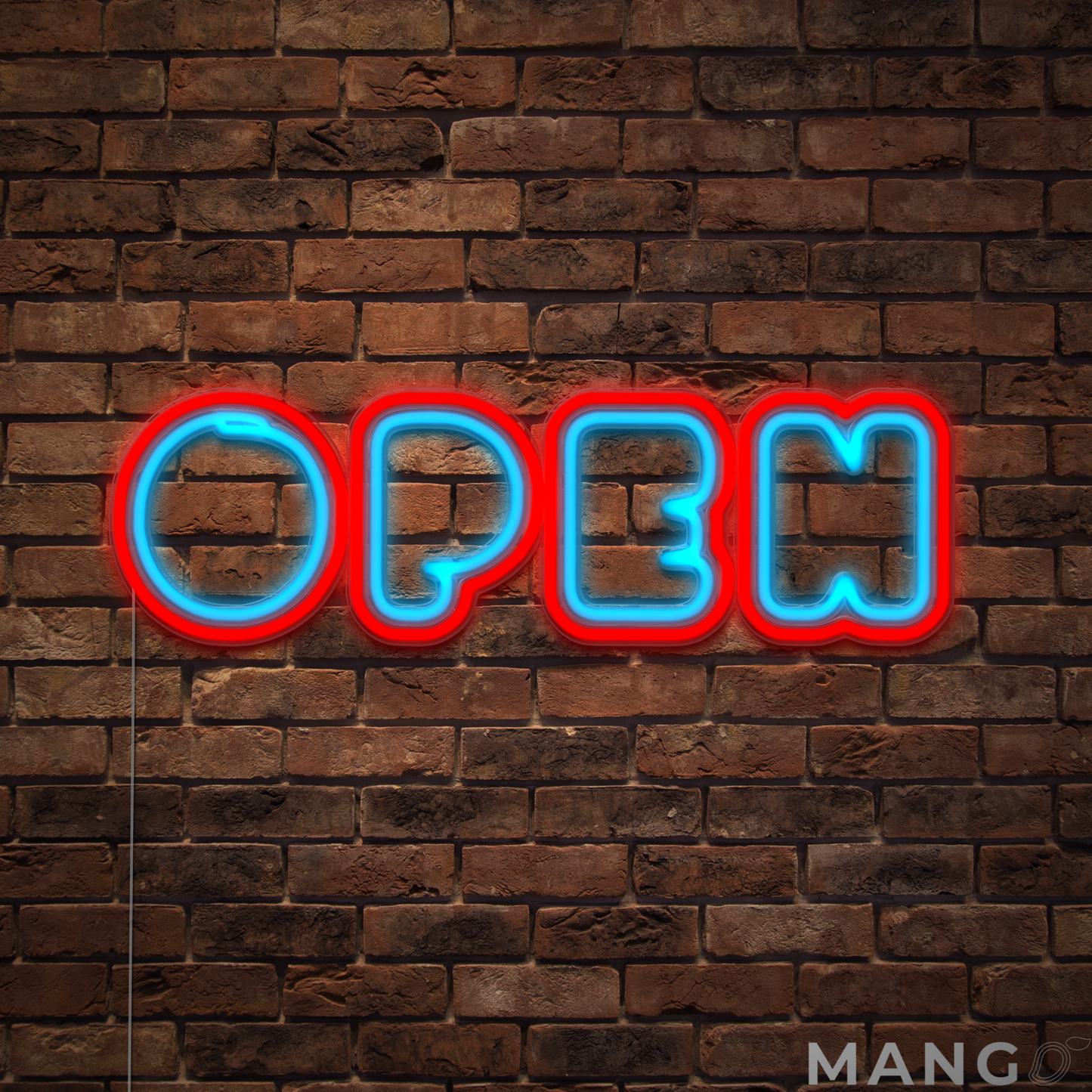 Cupcake™ LED Neon Open Sign For Business - Pick Your Size - Super Bright