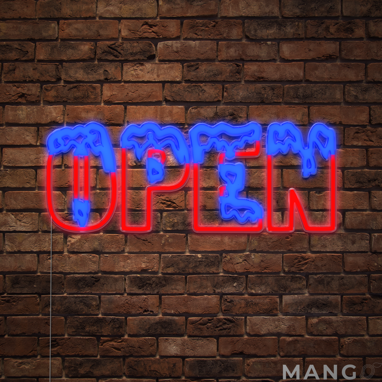 Frost™ Open Neon Sign for Business