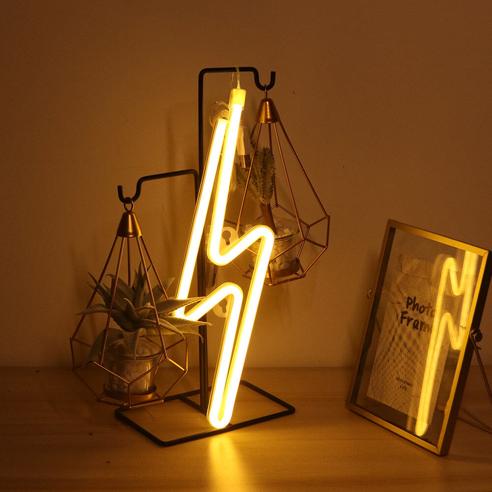 Lightning Strike LED Neon Sign - Mini