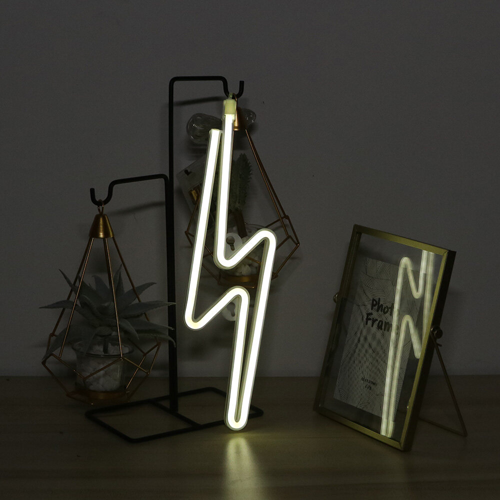 Lightning Strike LED Neon Sign - Mini