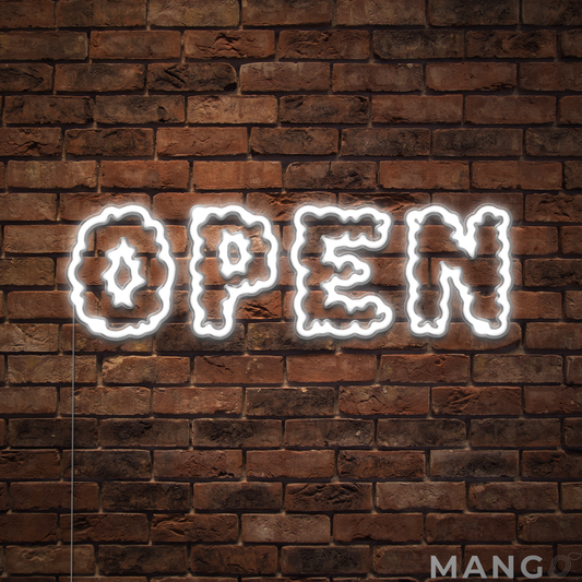 Cloud™ Open Neon Sign for Business