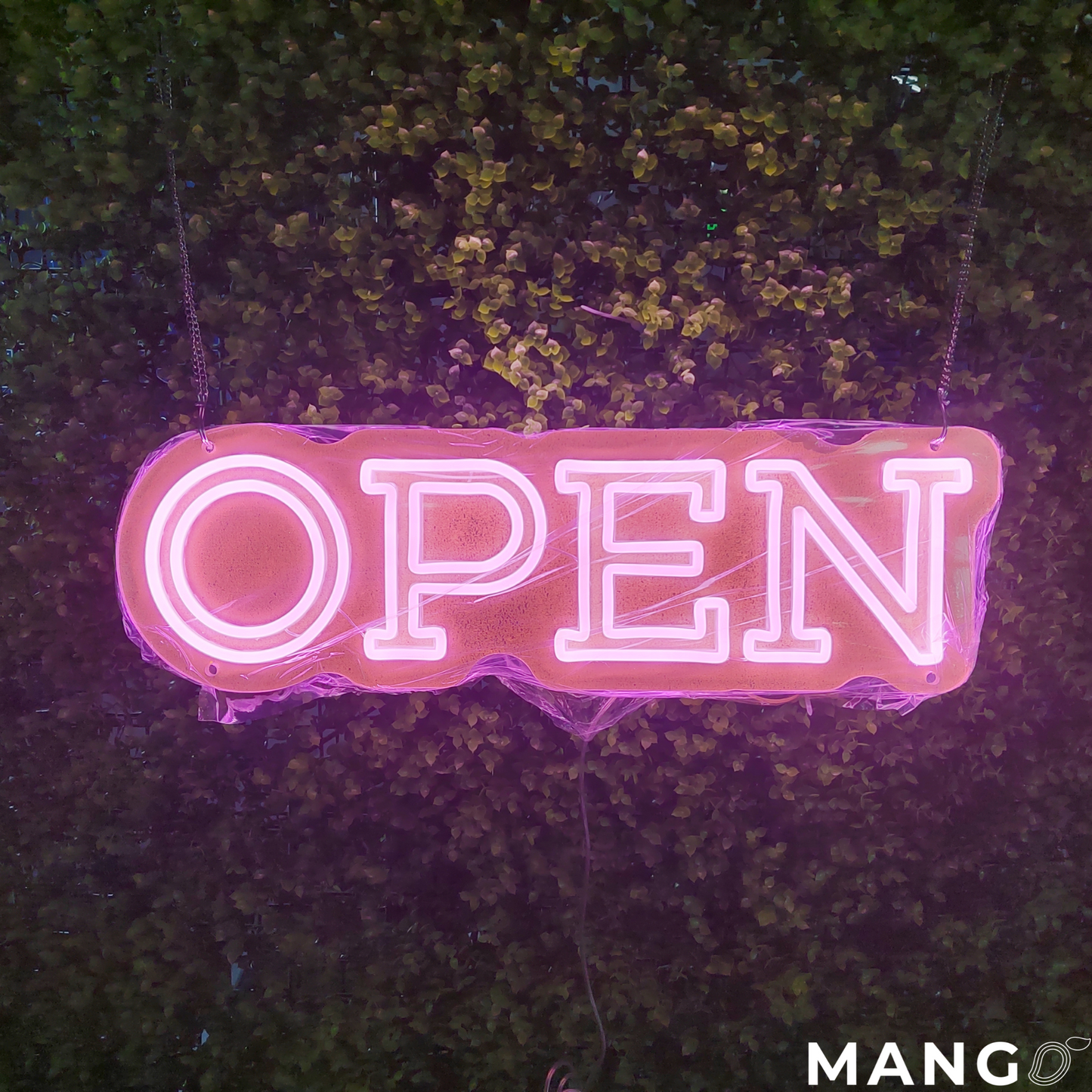 Classy™ LED Neon Open Sign For Business - with Remote Dimmer