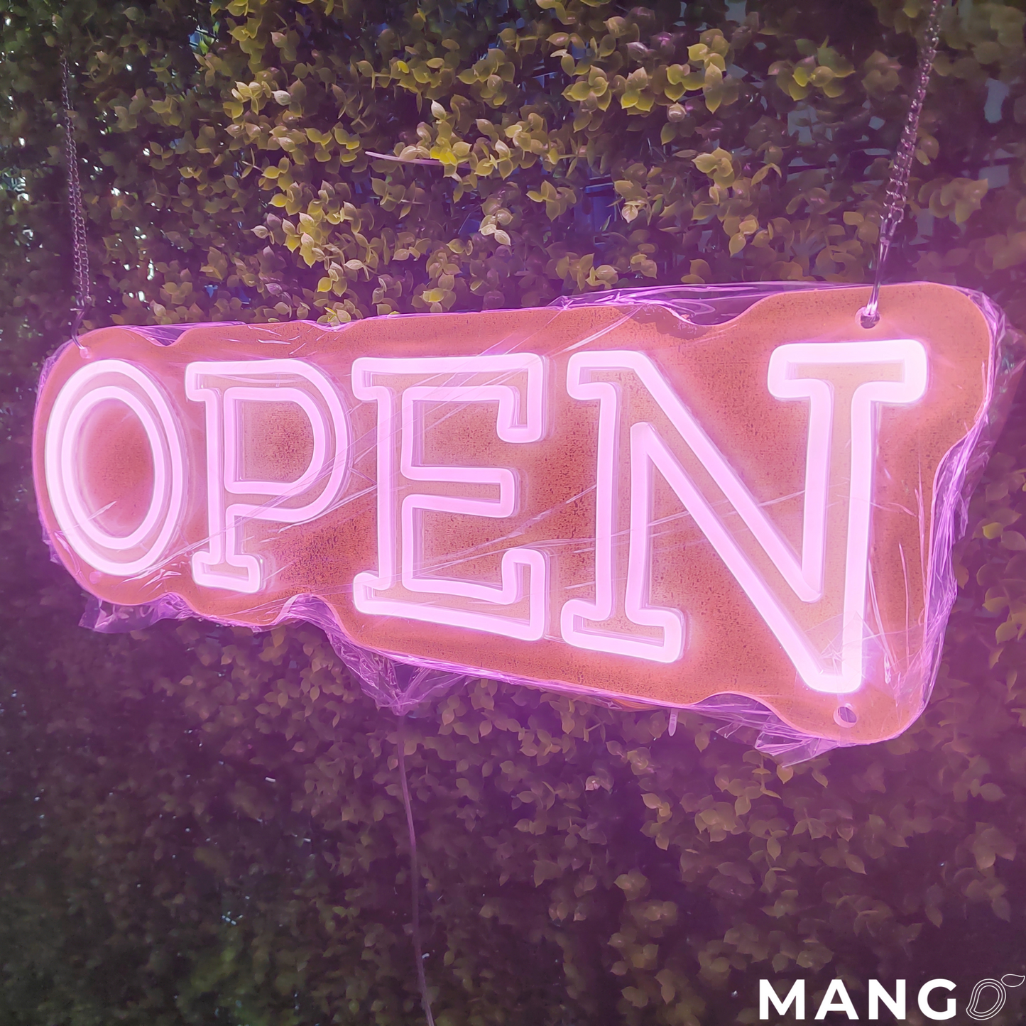 Classy™ LED Neon Open Sign For Business - with Remote Dimmer